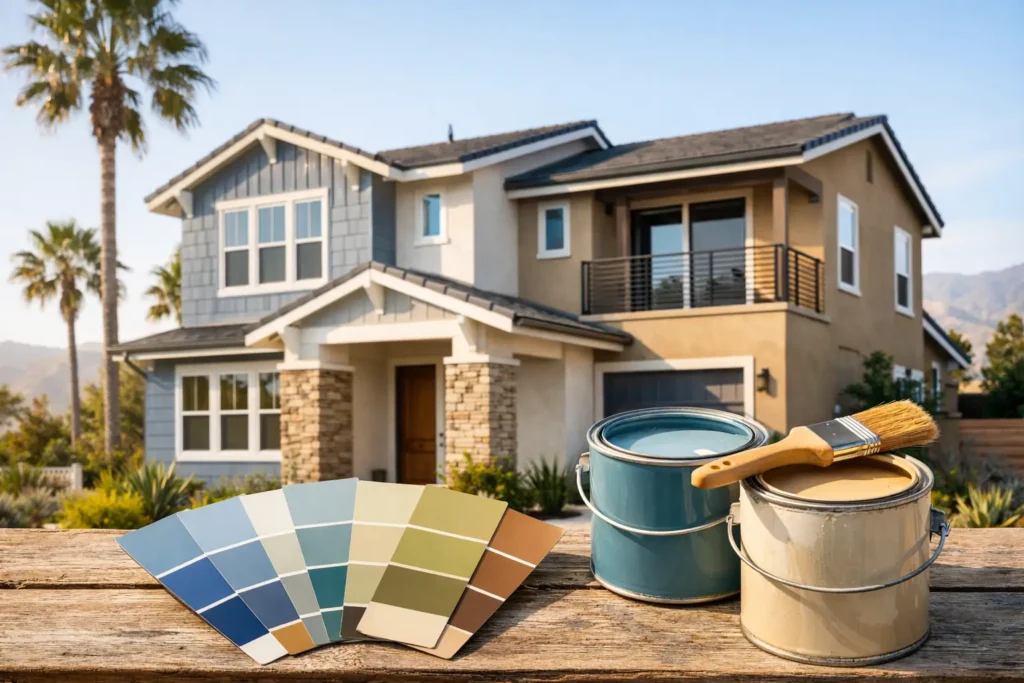 Exterior Paint Color Durability in SoCal