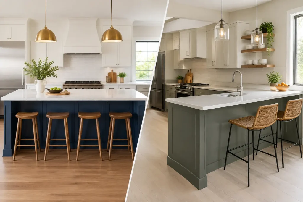 Kitchen Island Versus Peninsula: Which Fits?