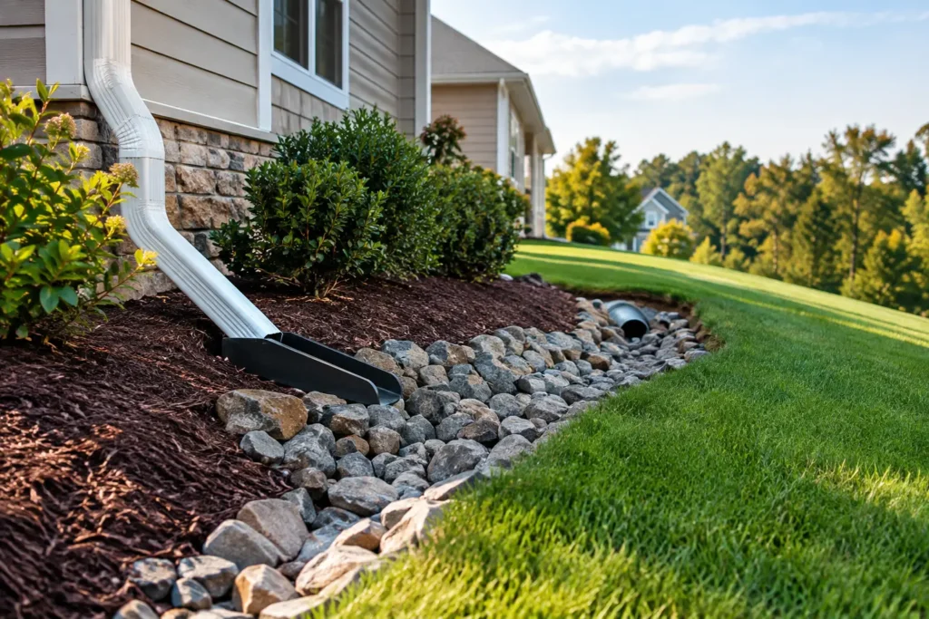 Sloped Yard Drainage That Protects Your Home